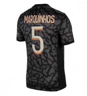 Maillot de foot Paris Saint-Germain Marquinhos #5 Troisième 2023-24 Manches Courte